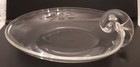 Steuben 8 in round bowl with snall scroll  handle.  MCM vintage.    VGUC — photo 3