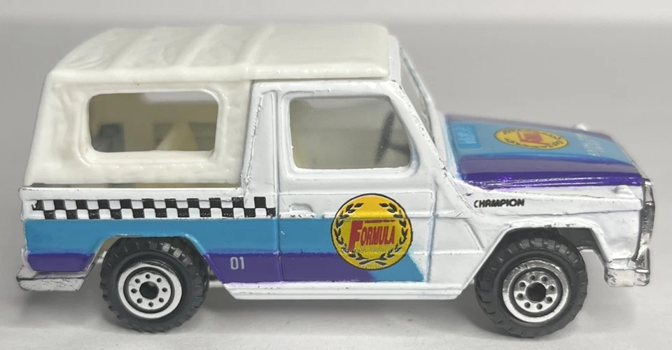 1995 MERCEDES BENZ 300 GE WELLY DIECAST CAR TOY REMOVABLE TOP FORMULA RACING ~GJ - Image 4 of 4