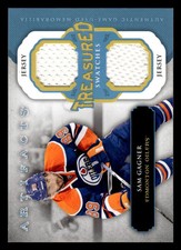 2013 UPPER DECK ARTIFACTS SAM GAGNER TS-GA TREASURED SWATCHES BLUE JERSEY OILERS