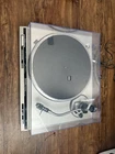 Technics SL-Q303 Quartz Direct Drive Automatic Turntable Silver(Works read desc)