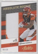 2017 Panini Absolute Absolute Rookie Jerseys Prime 3/25 Joe Mixon #16 3b9