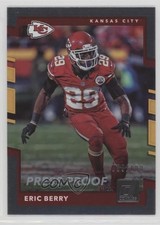 2017 Panini Donruss Press Proof Silver 93/100 Eric Berry #83 fm0