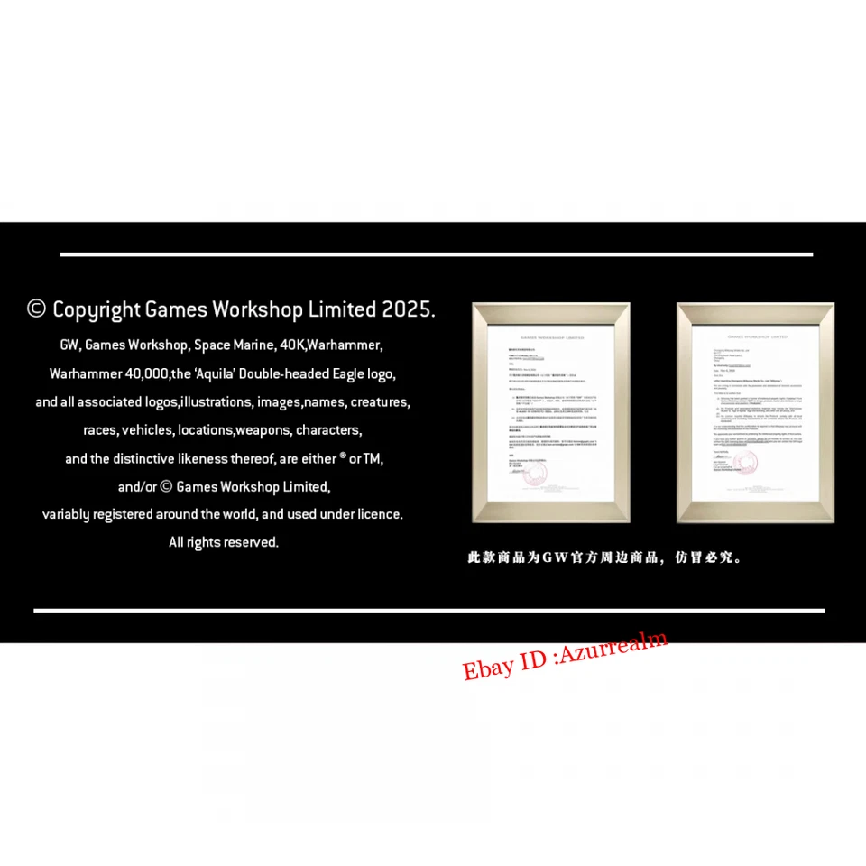 Warhammer 40,000 Spiel Offizielles De Gloria Cadia Support Backpack MK.Ⅲ - Bild 2 von 4