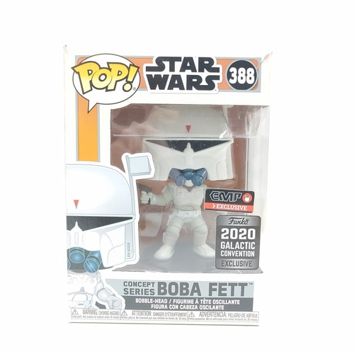 Figurine Funko Pop Boba Fett Star Wars (Concept Series) 388 (PO168385)