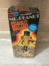 Vintage Mr. Peanut Peanut Butter Maker, brand new, never taken out of box