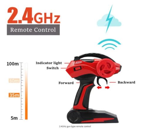 4WD RC Auto 1:12 Fuoristrada 4x4 Telecomando Auto Radio Camion Drift con Giocattolo Led - Foto 24 di 30