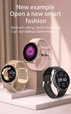 2023 Bluetooth Call Smart Watch Women Custom Dial Watches Men Sports Fitness