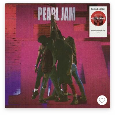 Pearl Jam Ten Purple Target Exclusive Colored Vinyl Record LP
