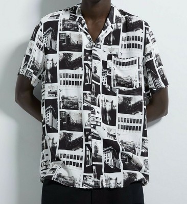 zara hawaiian shirt