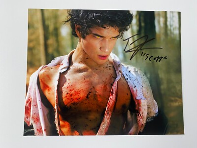 TYLER POSEY In-Person signiertes Autogramm 20x25cm TEEN WOLF