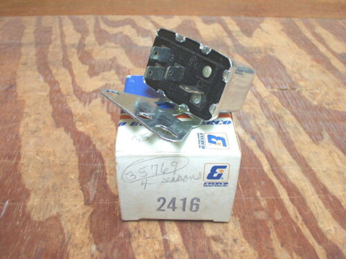 1969 1970 1971 1972 1974 1975 1976 1978 Cadillac a/c fan blower relay #2416 NOS! - Picture 1 of 1