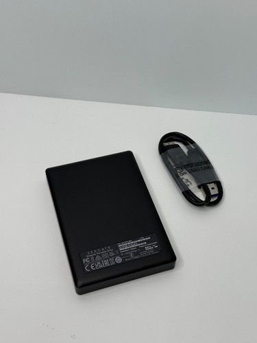 Seagate 2TB USB 3.0 External Portable Hard Drive SRD0NF1 (2025) Black New - Afbeelding 3 van 3