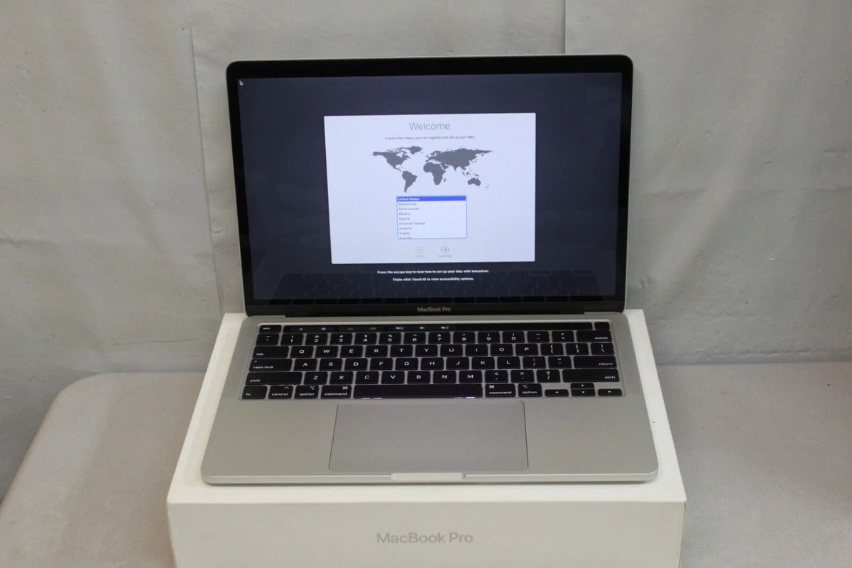 MacBook Pro 13 Touch Bar Silver 2020 1.4 GHz Intel Core i5 8GB 512GB #16249