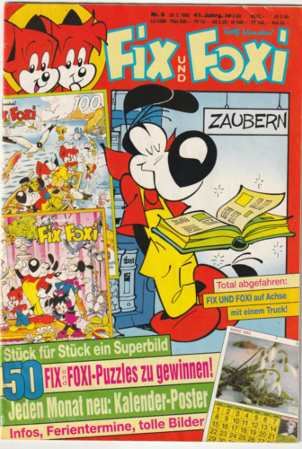 Fix & Foxi 41st Year #09/1993, Pabel 1993 | COMIC - Picture 1 of 2