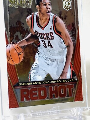 2013-14 Panini Select Giannis Antetokounmpo #34 RC Rookie