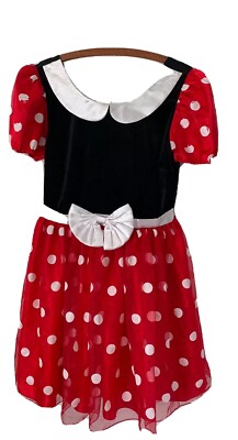 Disney Store Girls Minnie Mouse Dress 