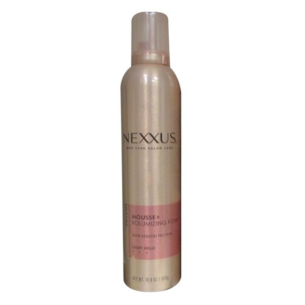 "Nexxus Mousse Plus Volumizing Foam Styler, Alcohol Free, 10.6Ounce