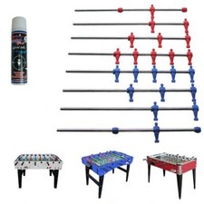 Calcio Balilla Roberto Sport 4+4 aste per College, Family, Scout,