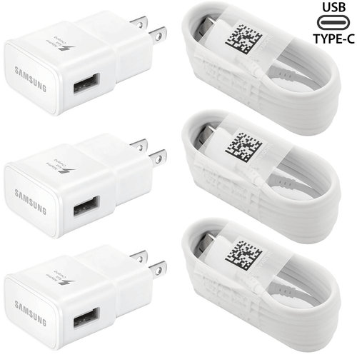 Cargador de pared rápido original Samsung Galaxy S10 Note10 S8 S9 Plus cable OEM tipo C - Imagen 1 de 66