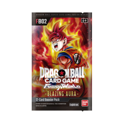 FB02 EN - Dragon Ball Super Fusion World - Booster Pack - TCG - God Rare Vegito