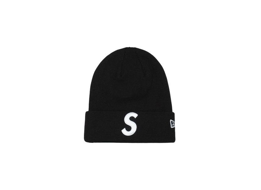 Bonnet noir avec logo Supreme New Era S (24FW)