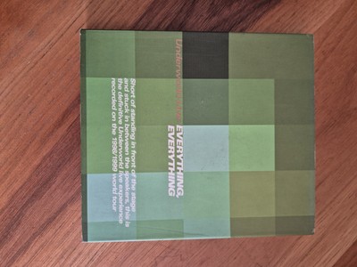 UNDERWORLD   Everything, Everything (Underworld Live) (CD, 2000) - [TECHNO]