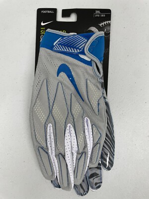 Nike Superbad 4.5 Men's Lions NFL Football Receiver Gloves Size 3XL PGF700-068
