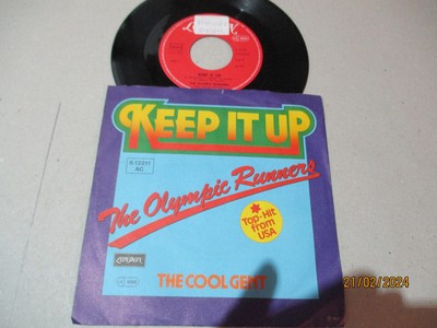 (105) Olympic Runners - Keep It Up - 7'' Single Vinyl