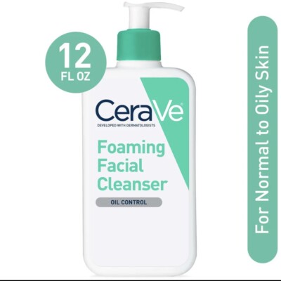 Cerave Foaming Facial Cleanser - 12 oz