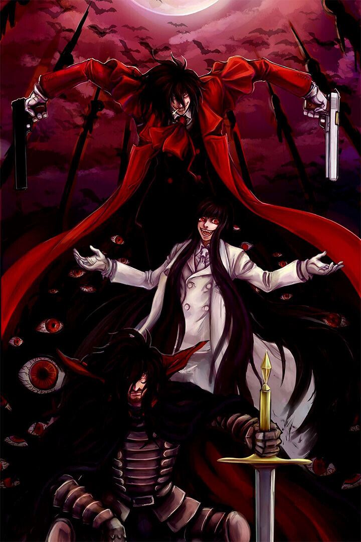 hellsing hellsing ultimate simple background Anime Hellsing HD Art