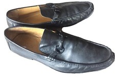 BRUNO MAGLI Black Leather Horse Bit Loafers Men s Size 10 M Made In Italy