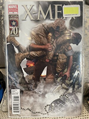 X-Men #14 (2010) - Horn variant Captain America cover - NM