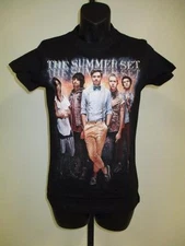 New THE SUMMER SET Womens Juniors sizes XS-S-M-L-XL-2XL-3XL Concert Band Shirt