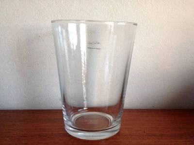 Anne Nilsson Bladet Clear Glass Vase 20cm Rare Retired