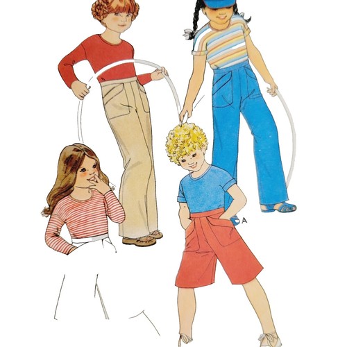 Patron De Couture Vintage Butterick Ellen Tracy 4683 - Haut Et Pantalon Années 80