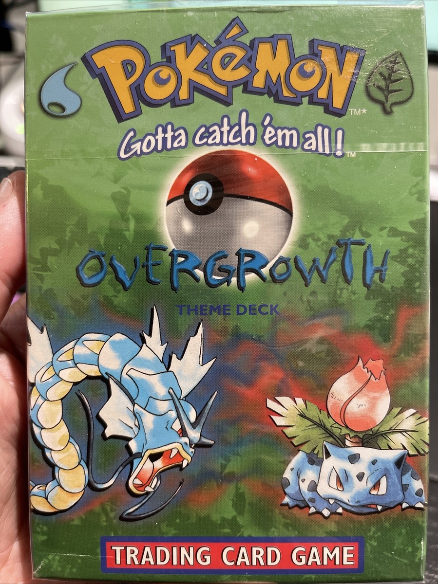 ポケモンカード　US版テーマデッキ「OVERGROWTH」 Sealed 1999-2000 UK 4th Print Overgrowth Base Set Theme Deck WOTC