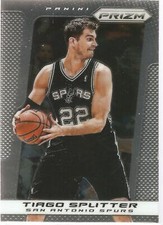 Tiago Splitter Prizm 13-14 #101 San Antonio Spurs Atlanto Hawks