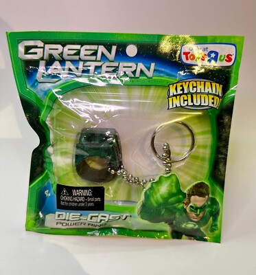 Green Lantern Die-Cast Power Ring Toys R Us Exclusive - New and Sealed