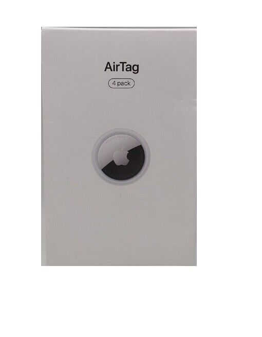 BRAND NEW SEALED - Genuine Original Apple AirTag A2187 White Air Tag (4  Pack)