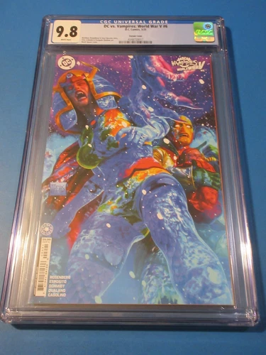 DC vs Vampires World War V #6 Mark Spears variant CGC 9.8 NM/M Gorgeous  Gem Wow
