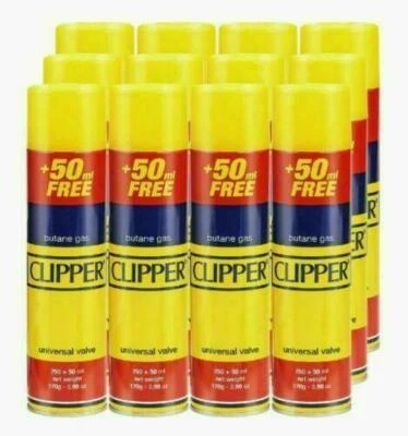 CLIPPER High Quality Universal Gas Lighter Butane Gas Fuel Fluid Refill 300ML - Image 1 of 4