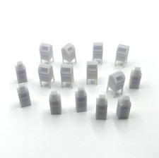 HO Scale Post Office Mail Drop Boxes And Newsracks Newspaper Machines 15pcs
