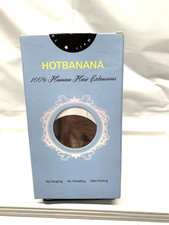 HOTBANANA Hair Extensions Tape in- Brown -18" 20pcs New-Box Damage