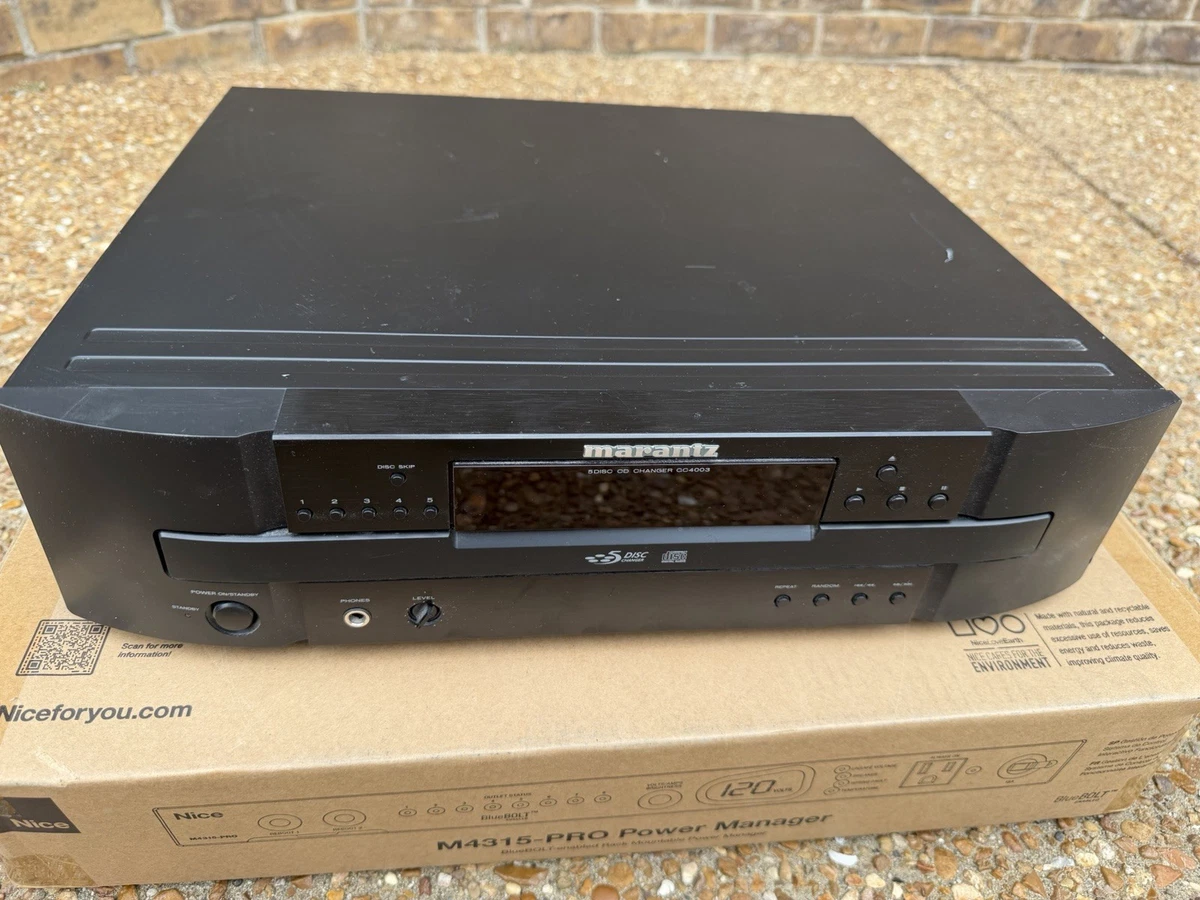Marantz Home Audio CD Players & Recorders 5-9 CD Changer Capacity