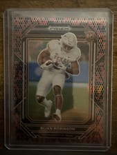 2023 Panini Prizm Draft Picks BIJAN ROBINSON Snakeskin Prizm - Rare Edition