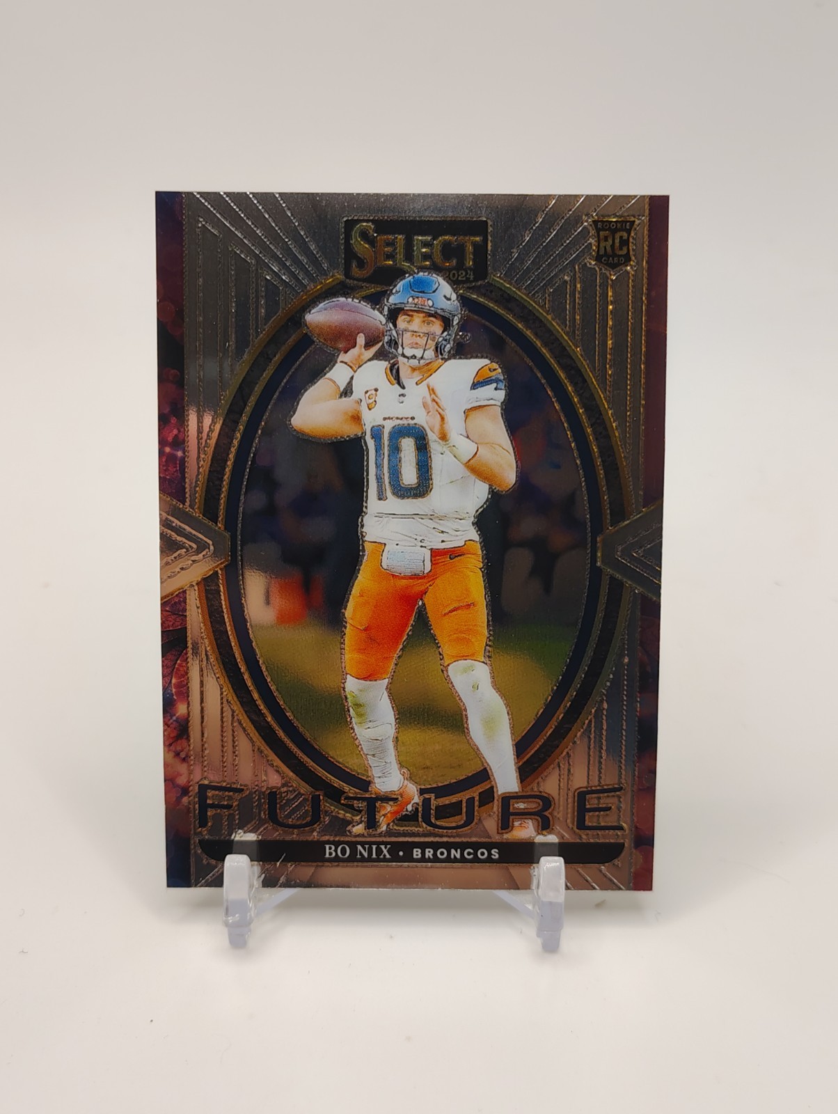 2024 Panini Select Select Future Bo Nix Rookie #7