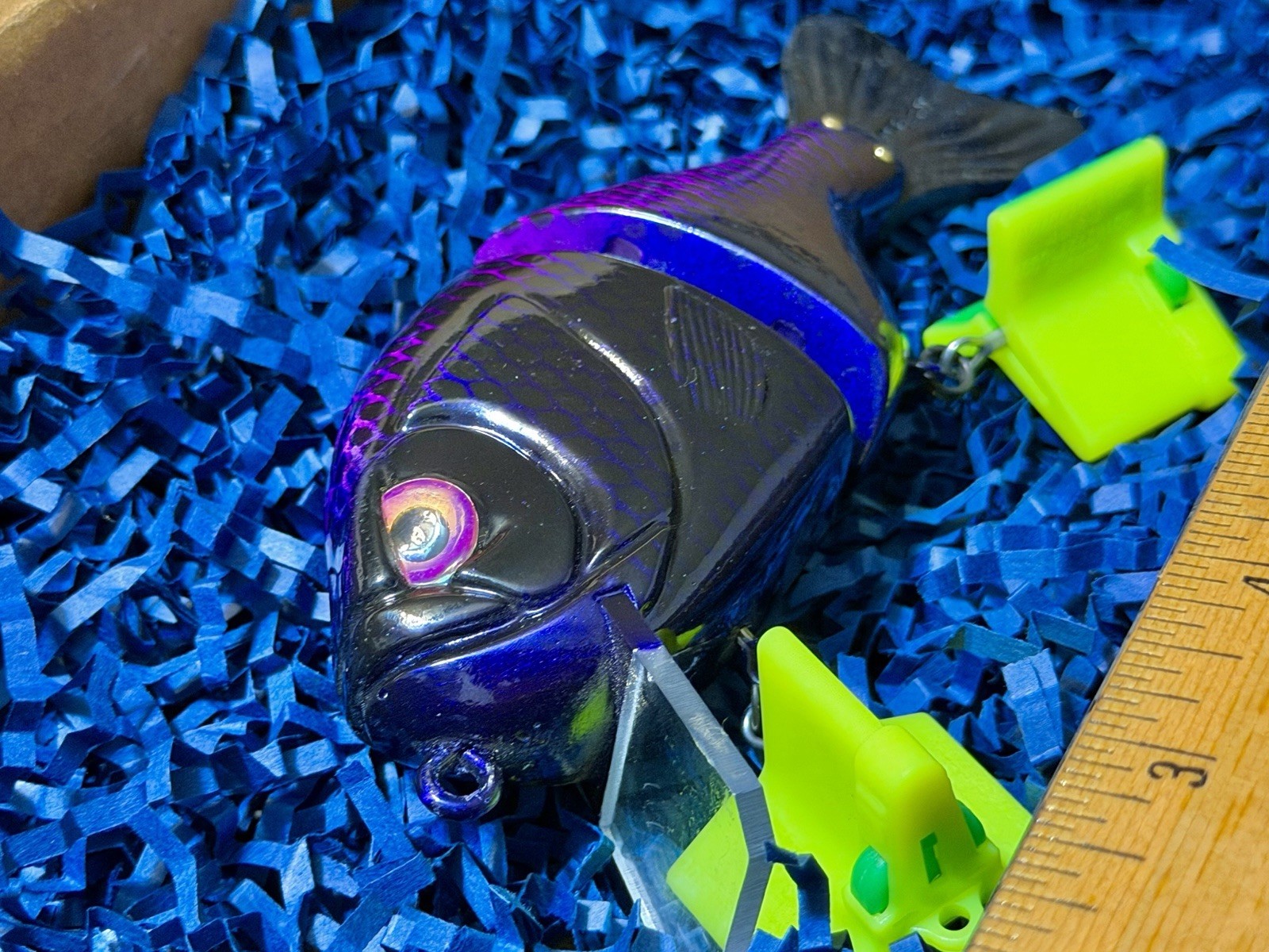 Lanciotti Psycho Gill 6” Swimbait / Wakebait (Resin) - Limited Edition (New) - Image 4