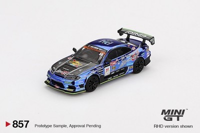 Mini GT | 857 | Nissan Silvia (S15) D-MAX #46 | 2023 D1GP  |  MGT00857-BL