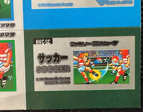 Donkey Kong Jr. Soccer Famicom sticker Amada Nintendo Very Rare