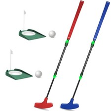 Golf Putter, 2 Pack Putters for Men  17-35 inches 40-90cm , Blue, Red